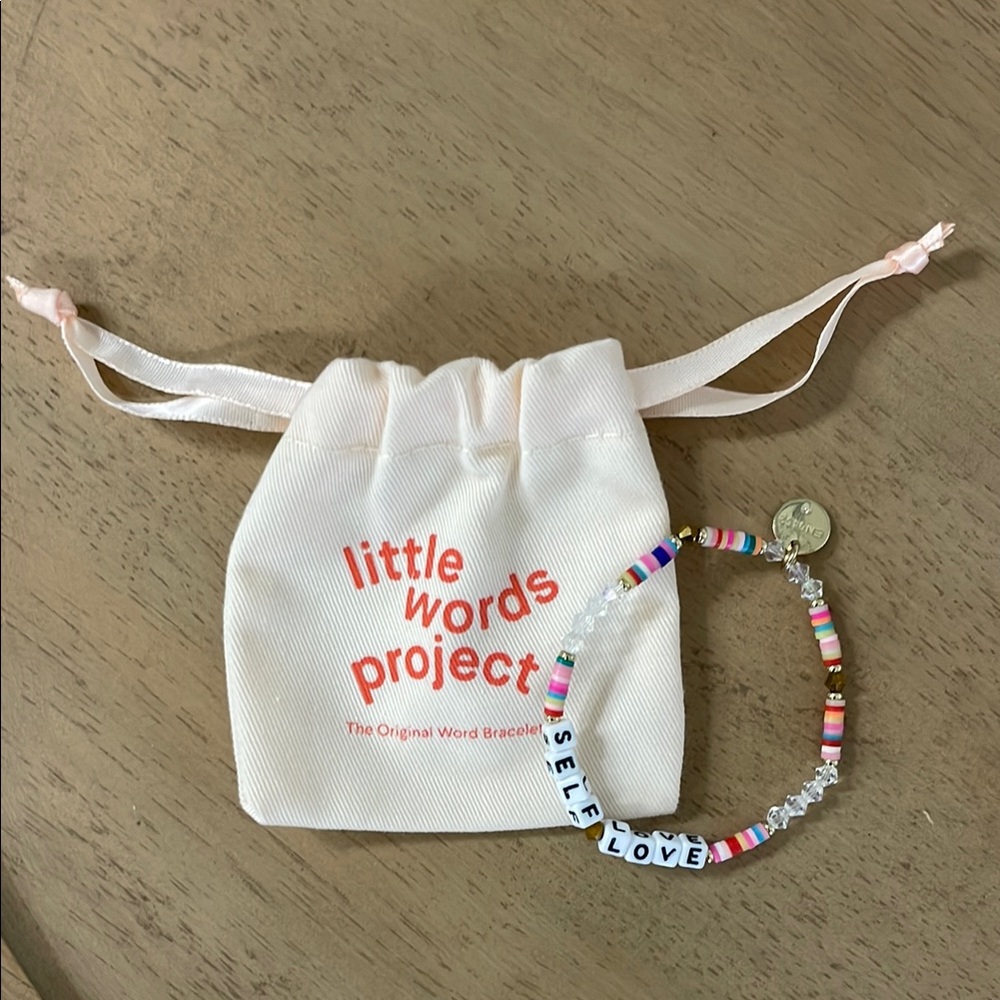 little words project “SELF LOVE” Multicolor Beaded Bracelet